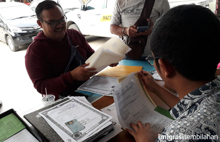 Layanan Paspor Simpatik dalam rangka HBI ke-70 11/01/2020